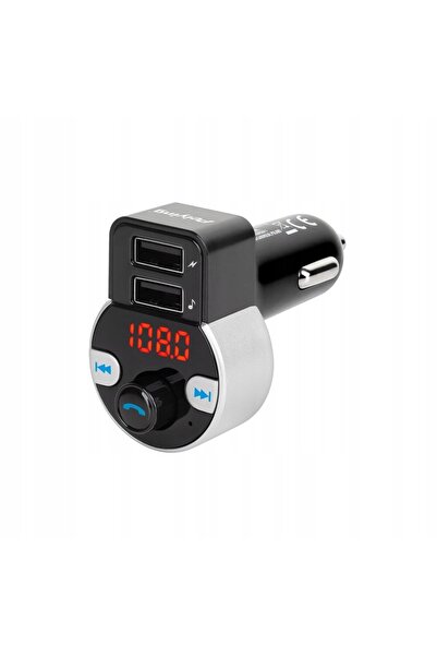 NO BRAND Transmițător FM Bluetooth MP3 SD încărcător 2xUSB