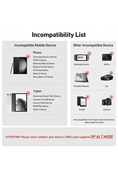 NO BRAND Benfei 4K Usb-C la HDMI 1.8m - Cablu 4K Ultra HD 60Hz - Argintiu