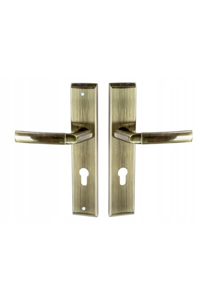 NO BRAND Mâner ușă exterior patină specială 72 mm Stânga Schaffner