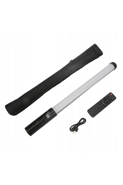 NO BRAND Lumină video portabilă de mână, LED RGB, kit cu telecomandă, lumină ...
