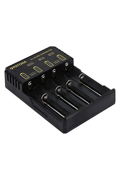 NO BRAND Încărcător USB-C profesional Patona all-in-one pentru baterii AA/AAA...
