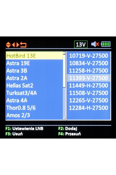 NO BRAND Contor de semnal antenă TV DVB-T2 DVB-C Sat DVB-S2 Amiko TSC 1270 Combo
