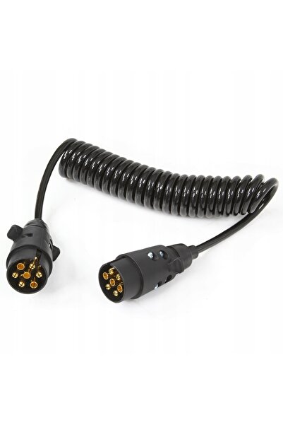 NO BRAND Cablu prelungitor spiralat pentru remorcă 3m 7P Mar-Pol M02050