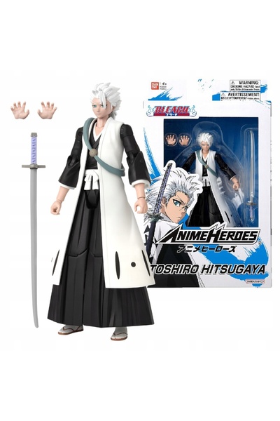 BANDAI Figurină Eroi Anime Bleach Toshiro Hitsugaya 15cm
