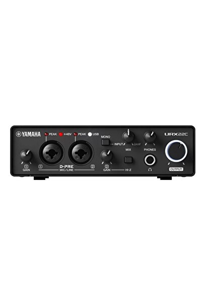 NO BRAND YAMAHA URX22C INTERFAȚĂ AUDIO USB MIDI PLACĂ DE SUNET EXTERNĂ