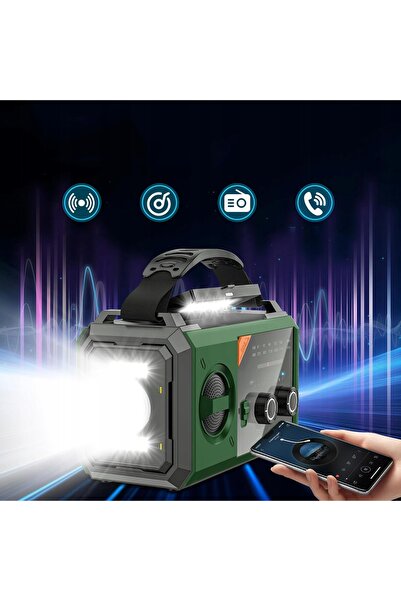 NO BRAND H27 Radio de Urgență Portabil pentru Bucătărie AM FM + Bluetooth 5.3...