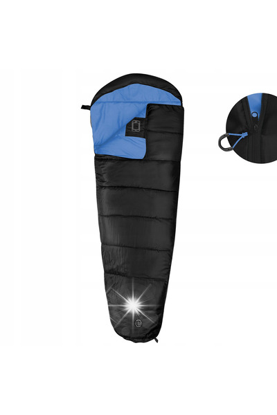 NO BRAND Sac de dormit tip mumie Spokey Nordic de iarnă, pentru trei sezoane,...