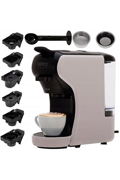 CAMRY MAȘINĂ DE CAFEA LA PRESIUNE PENTRU CAPSULE Nespresso Dolce Gusto Tchibo...