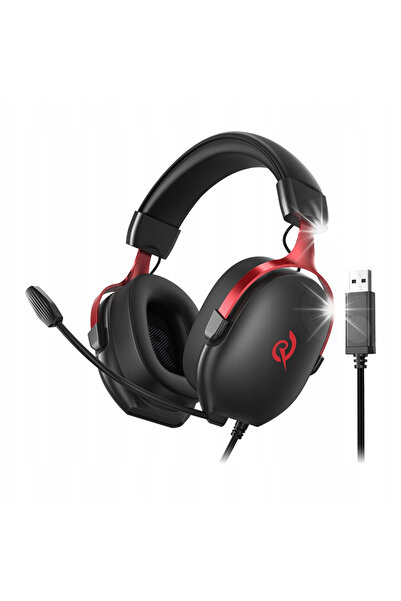 Qcyuui Qcy Vn200 Căști de gaming Over-Ear USB-A Sunet Surround 7.1