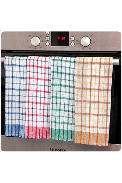 NO BRAND Lavete de bucătărie, 100% bumbac, Set de 6 prosoape