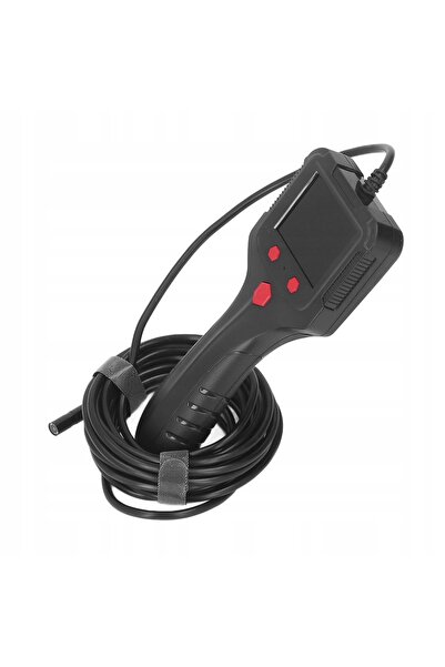 NO BRAND Cameră de inspecție endoscop 5m HD cu ecran LCD de 2.4”, 2MP, 6 LED-...