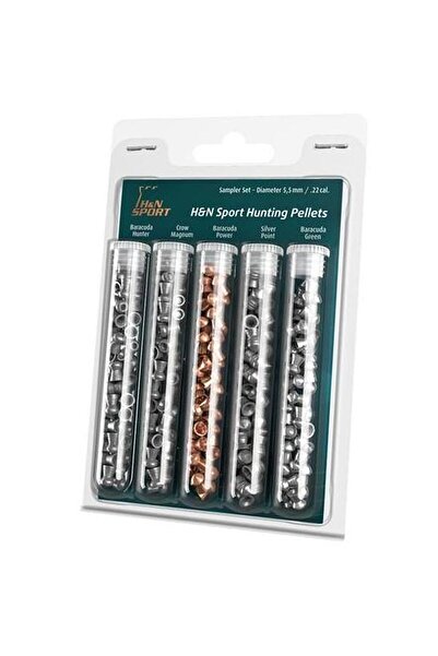 NO BRAND Săgeți H&N TESTER 5,5mm pentru sport și vânătoare, 155 bucăți.