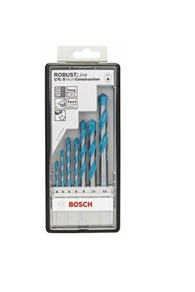 Bosch Set de burghie multiple CYL-9 4 5 6 8 10 12 mm
