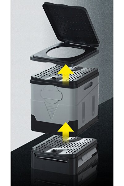 NO BRAND Toaletă de camping portabilă, WC mobil pentru camping, pentru tabără...