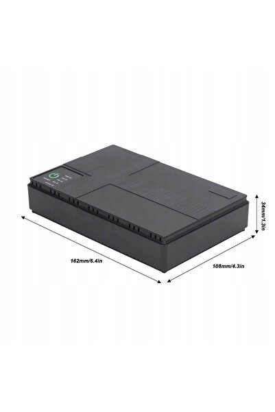 NO BRAND Sursă de alimentare de rezervă cu baterie UPS 10400mAh 5V 9