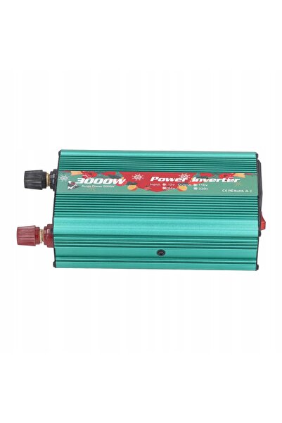 NO BRAND Invertor Solar Undă Sinusoidală 3000W 24V
