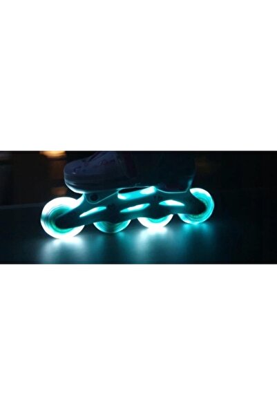 NO BRAND Role reglabile 3 în 1 Raven Loret Mentă 27-30 Roți LED