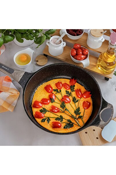 Starke Pro Set de vase de gătit, tigaie adâncă, pentru inducție și gaz, cu mo...