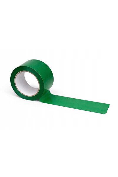 NO BRAND Bandă adezivă acrilică puternică, verde, 48 mm, 200 m, pentru ambala...