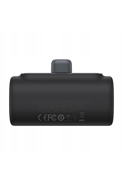 Baseus Powerbank rapid 5000mAh 20W cu cablu Lightning și USB-C