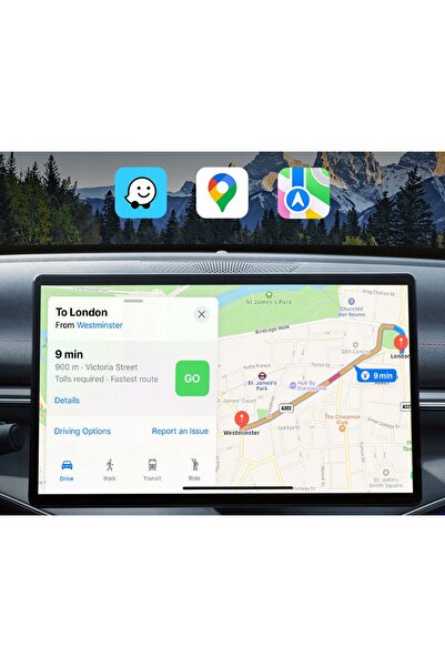 NO BRAND Adaptor Wireless Carplay/Auto Box 5.0 pentru Carplay / Android Auto