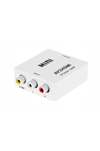 NO BRAND Convertor Semnal Priză AV - Cinch CVBS + Audio - Priză HDMI