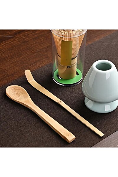 NO BRAND Set Matcha 4-în-1 Matcha Box: Tel Matcha (Chasen), Lingură (Chashaku...
