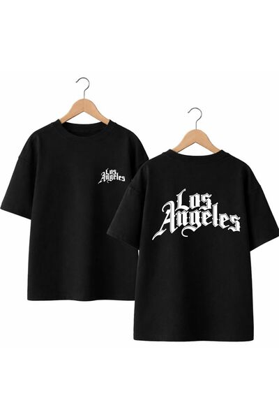 playwear Μπλουζάκι Los Angeles με στάμπα στην πλάτη και στο μπροστινό μέρος τ...
