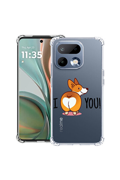 bestcase ®   Αντικραδασμική Θήκη Husa για Realme 16 Pro 5G, Χαριτωμένο Emoji ...