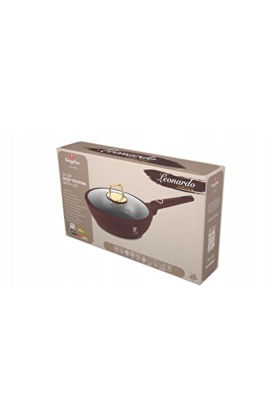 NO BRAND Tigaie adâncă cu capac 24 cm Berlingerhaus Leonardo Collection Bh-8032