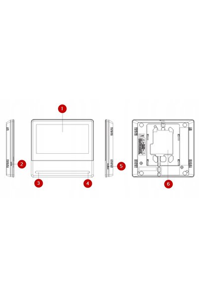 NO BRAND Monitor Domofon Video COMMAX GOLD WiFi Smart HD Memorie 2 Intrări 16...