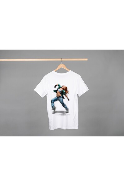 Noname Tricou Unisex Bumbac Premium Casual " Lyrical hip hop dance " Inscriptie
