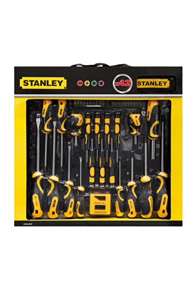 NO BRAND Set de șurubelnițe și biți Stanley, 42 piese, Stht0-62113