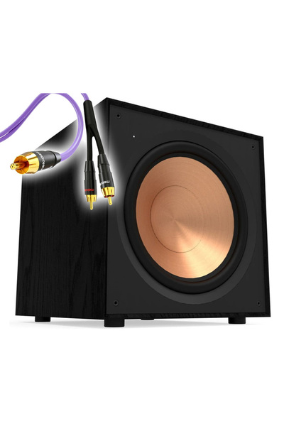 Klipsch Subwoofer activ R-121Sw + Melodika gratuită + Cablu Y de 5m