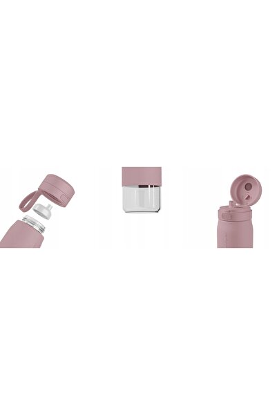 Wessper Sticlă de apă din sticlă cu filtru WES270-700PK 700ml + filtru
