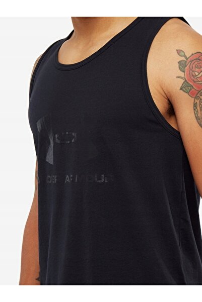 NO BRAND Tricou fără mâneci pentru bărbați cu logo UA 1329589001 XS