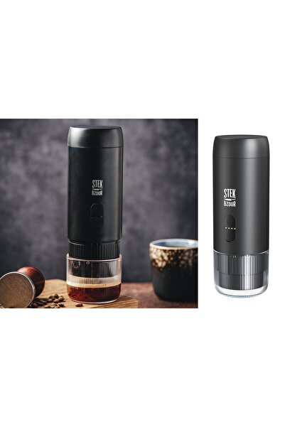 NO BRAND Aparat de cafea portabil fără fir cu presiune, pentru călătorii și c...