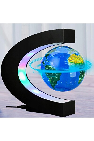 NO BRAND Glob Pământesc Luminos Levitant cu Hartă, Lampă LED Interactivă, Cadou