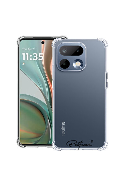 bestcase ®   Husă Antișoc + Sticlă securizată pentru Realme 16 Pro 5G, 314399...