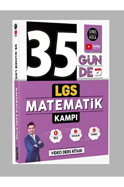 AV YAYINLARI ŞENOL HOCA LGS MATEMATİK KAMPI 35 GÜN'DE VİDEO DERS KİTABI