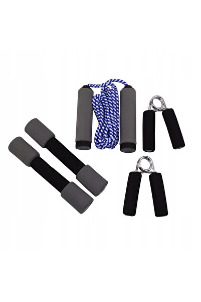 Master Set de cleme, gantere, coardă de sărit