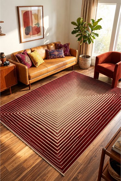 Rugs Modern Halı Sdt Mixed Patterned Modern Woven Base Decorative Carpet Sdta...