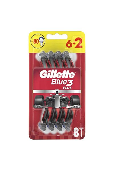 Gillette Ξυριστική μηχανή, Gillette, Blue3 6, 2 τεμάχια συν