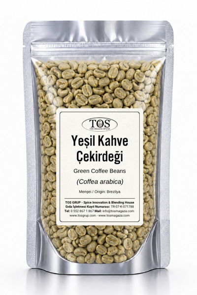 TOS The Organic Spices حبوب القهوة Green Coffee 500 جرام (الجودة الأولى) قهوة...
