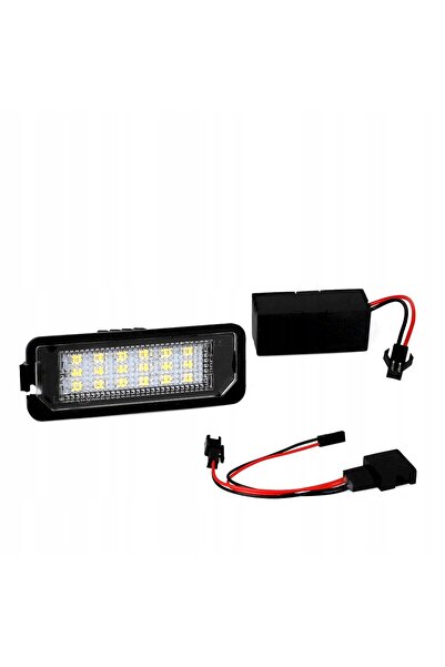 NO BRAND Lumină LED pentru plăcuța de înmatriculare Golf / Polo / Passat Cc M...