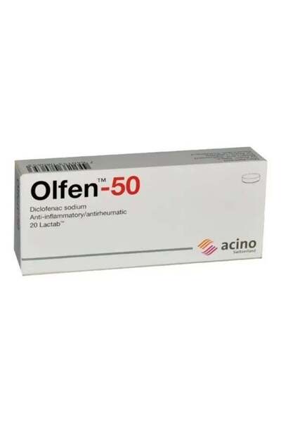 OLFEN Pain Reliever, 50Mg Tab, 20S