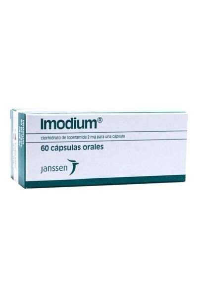 Janssen Imodium, 2 Mg - 60 Capsules