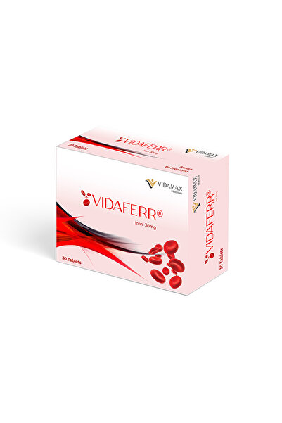 Generic Brand Vidamax Vidaferr Iron Capsules, 30 Capsules