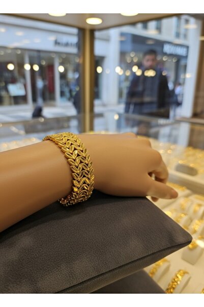 tgtakgüzelleş Altın Kaplama Başak Modeli Bileklik