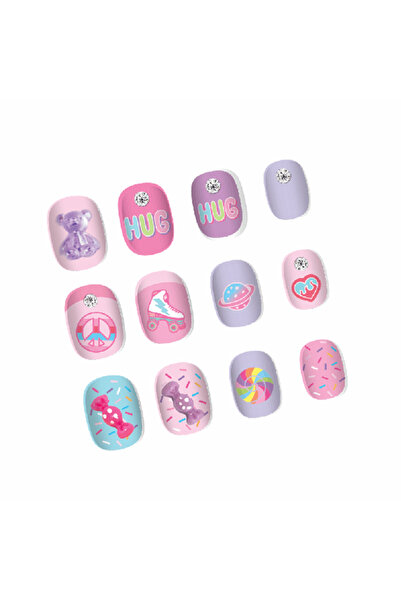 Hot Focus Gummy Bear Nails